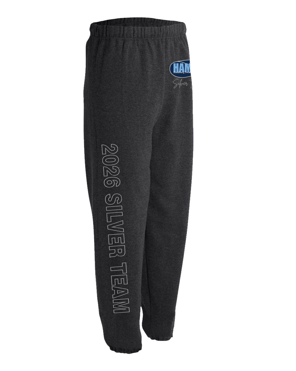 Hamburg Swim Sweatpants - Silver Team - Krazy Tees