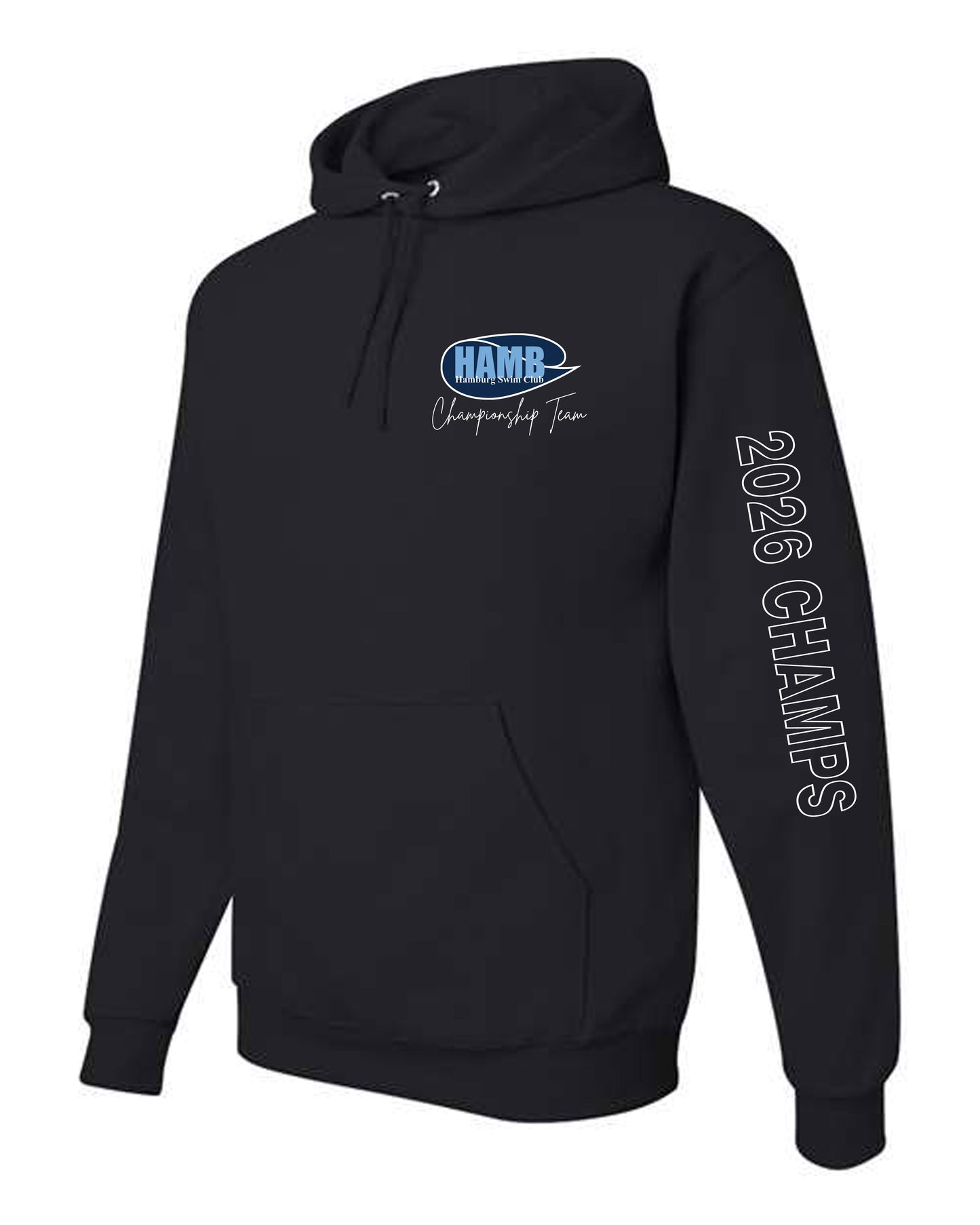 Hamburg Swim Hooded Sweatshirt - Champions - Krazy Tees