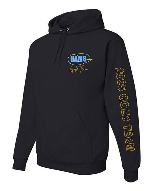 Hamburg Swim Hooded Sweatshirt - Gold Team