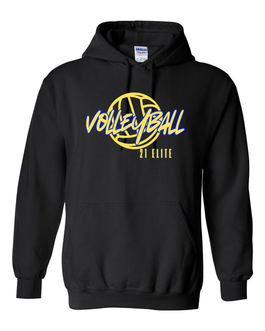 21 Elite Volleyball Pullover Hooded Sweatshirt