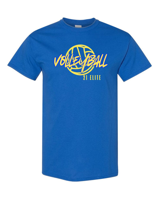 21 Elite Volleyball Unisex Cotton T-shirt