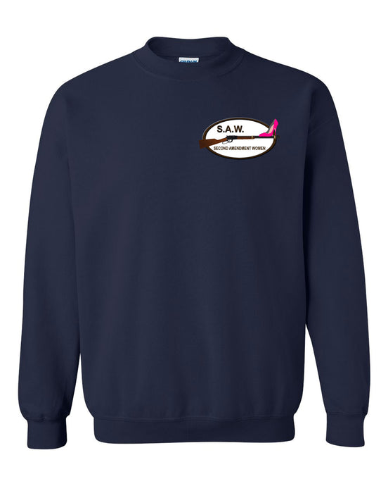 Buffalo Revolver Club Crewneck Sweatshirt - SAW Logo