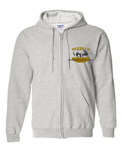 Load image into Gallery viewer, Buffalo Revolver Club Full Zip Hooded Sweatshirt - BRRC Logo