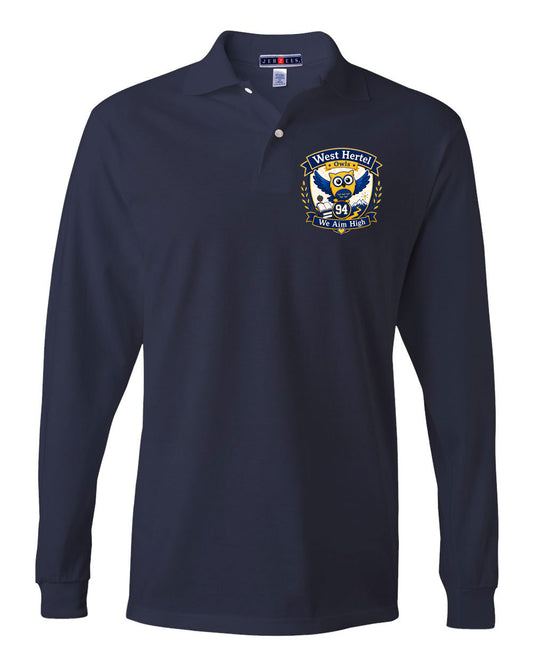 BPS 94 50/50 Long Sleeve Polo 2026 - Krazy Tees