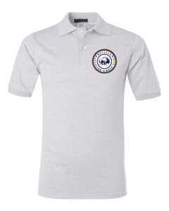 Buffalo Revolver Club Short Sleeve Polo - BRRC Circle Logo