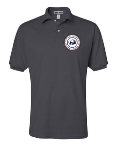 Buffalo Revolver Club Short Sleeve Polo - BRRC Circle Logo