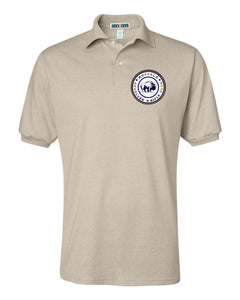 Buffalo Revolver Club Short Sleeve Polo - BRRC Circle Logo