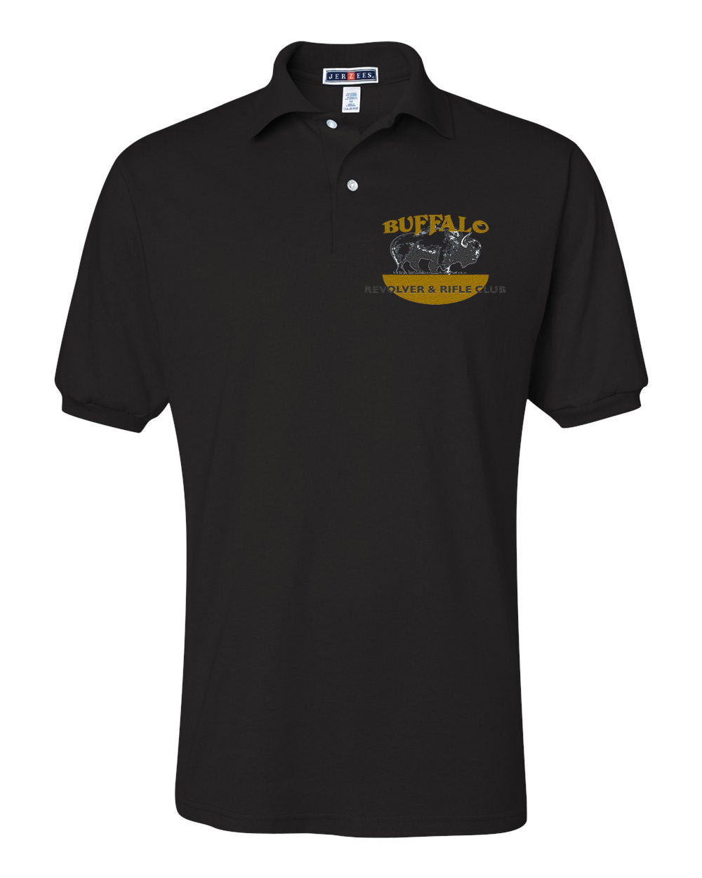 Buffalo Revolver Club Short Sleeve Polo - BRRC Logo