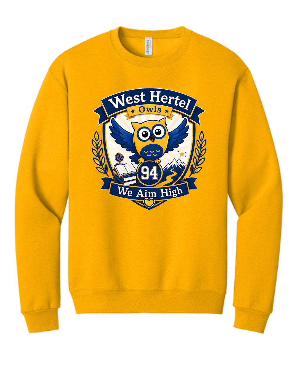 BPS 94 Crewneck Sweatshirt Full Chest 2026 - Krazy Tees