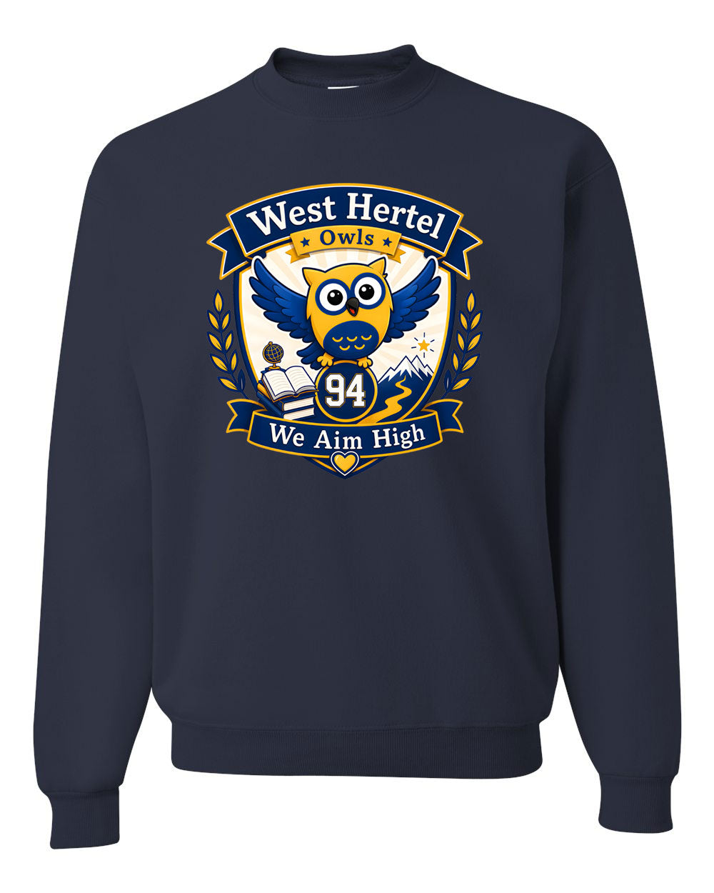 BPS 94 Crewneck Sweatshirt Full Chest 2026 - Krazy Tees