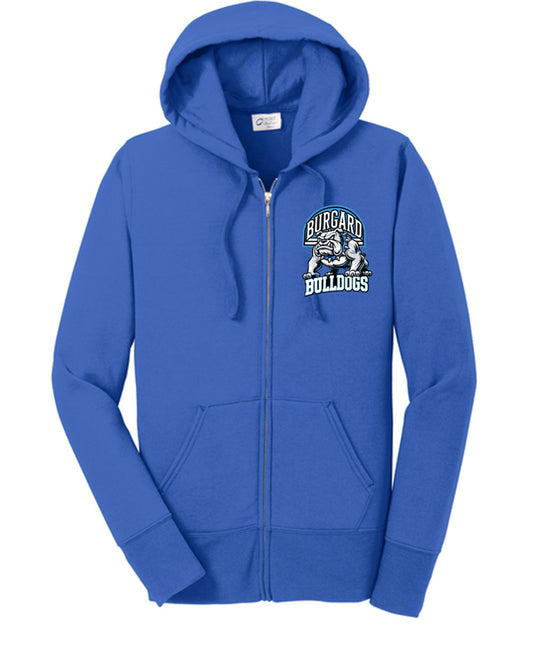 BPS 301 Women's Full Zip Hooded Sweatshirt