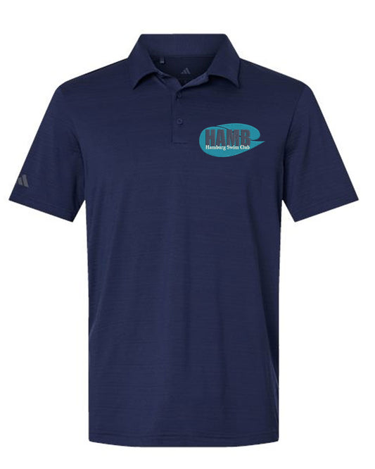 Hamburg Swim Performance Textured Stripe Polo