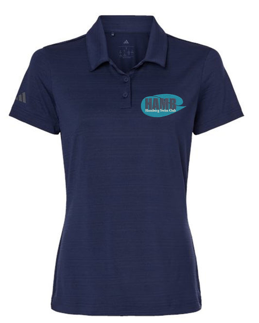 Hamburg Swim Ladies Performance Textured Stripe Polo