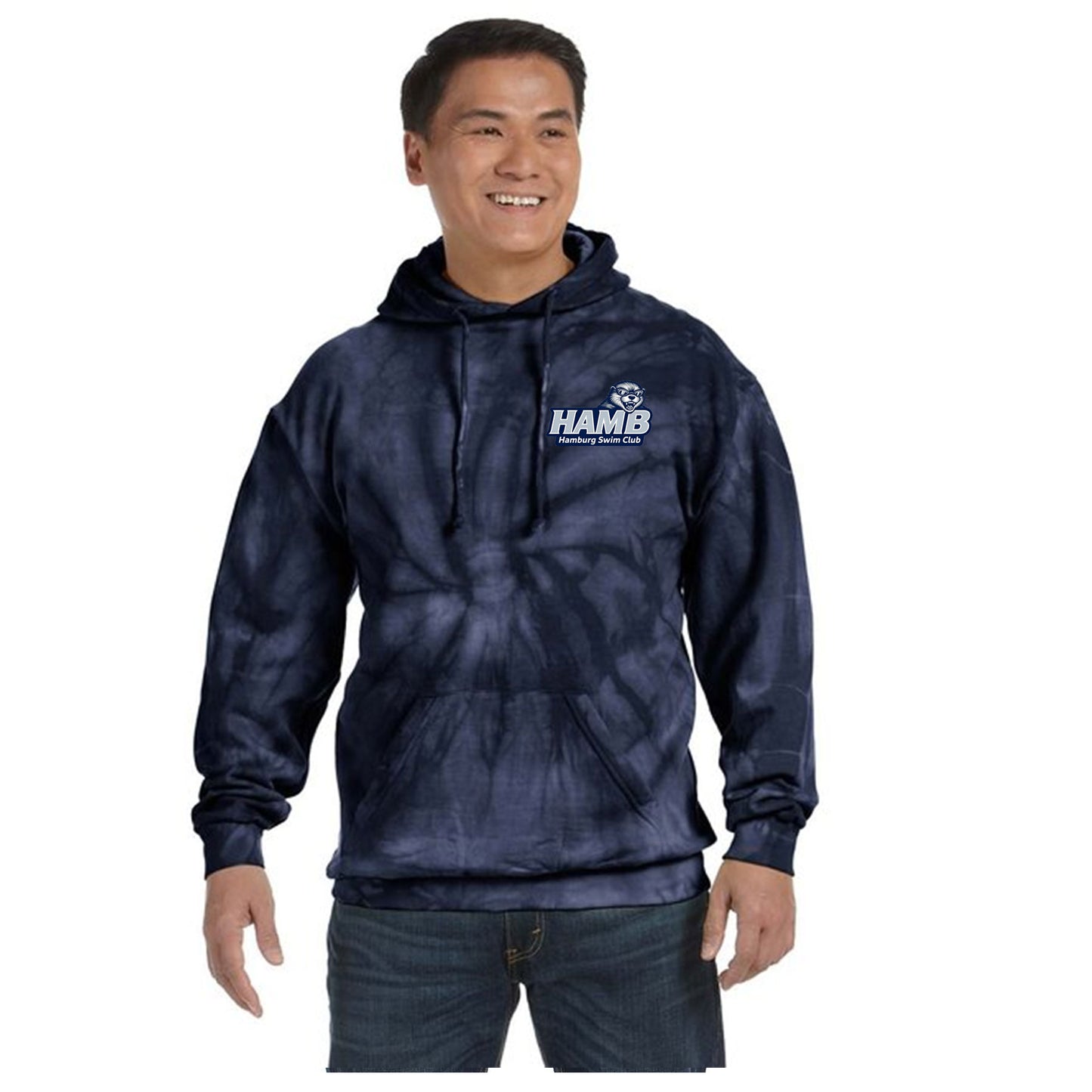 Hamburg Swim Tie-Dye Hooded Sweatshirt