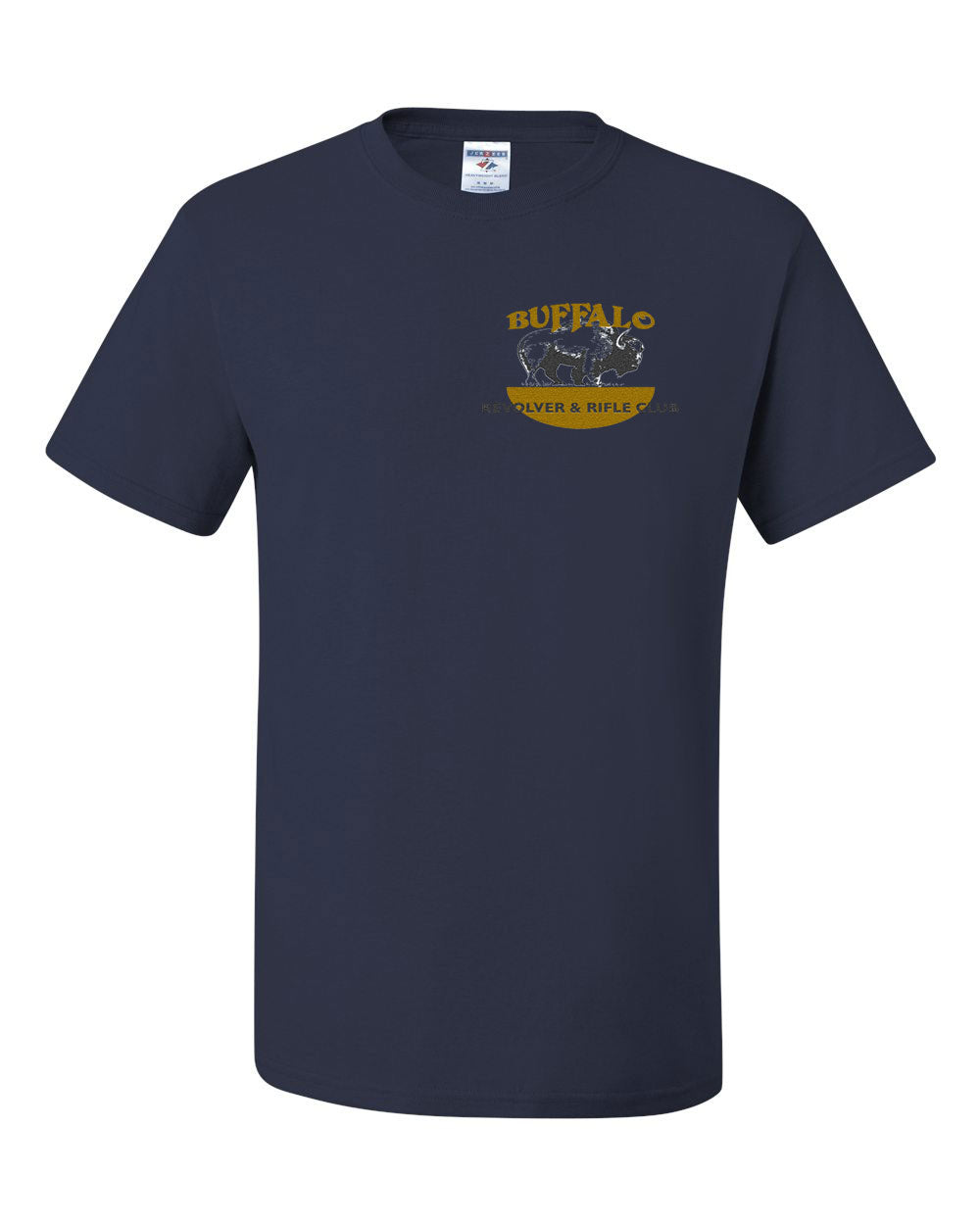 Buffalo Revolver Club Cotton T-shirt - BRRC Logo