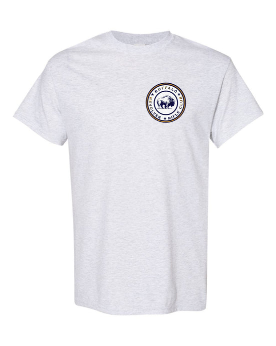 Buffalo Revolver Club Cotton T-shirt - BRRC Circle Logo