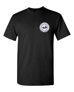 Buffalo Revolver Club Cotton T-shirt - BRRC Circle Logo