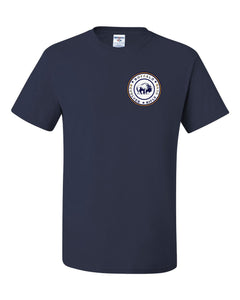 Buffalo Revolver Club Cotton T-shirt - BRRC Circle Logo