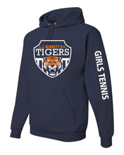 Load image into Gallery viewer, Bennett Girls Tennis Hooded Sweatshirt