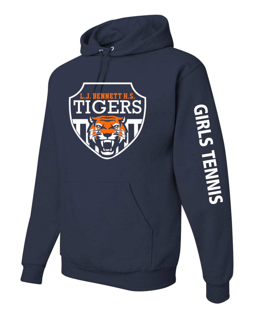 Bennett Girls Tennis Hooded Sweatshirt