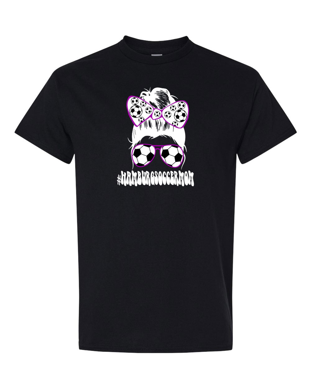 Hamburg Soccer 50/50 Blended Soccer Mom T-shirt