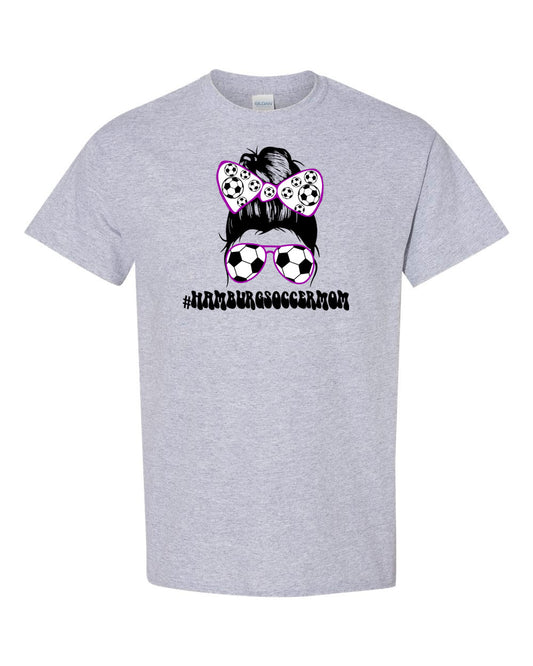 Hamburg Soccer Cotton Soccer Mom T-shirt
