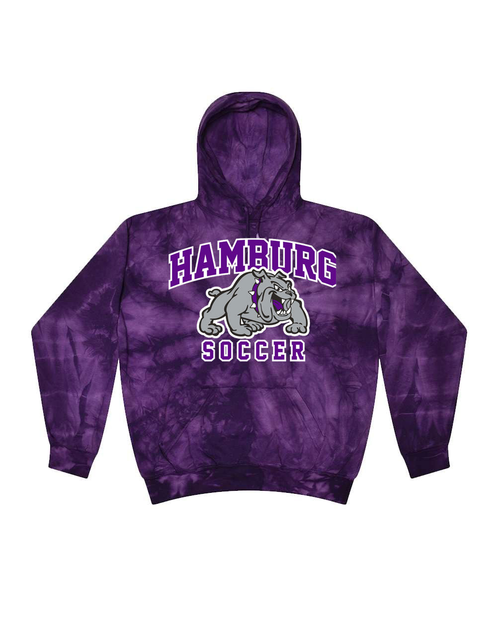 Hamburg Soccer Tie-Dye Hooded Sweatshirt