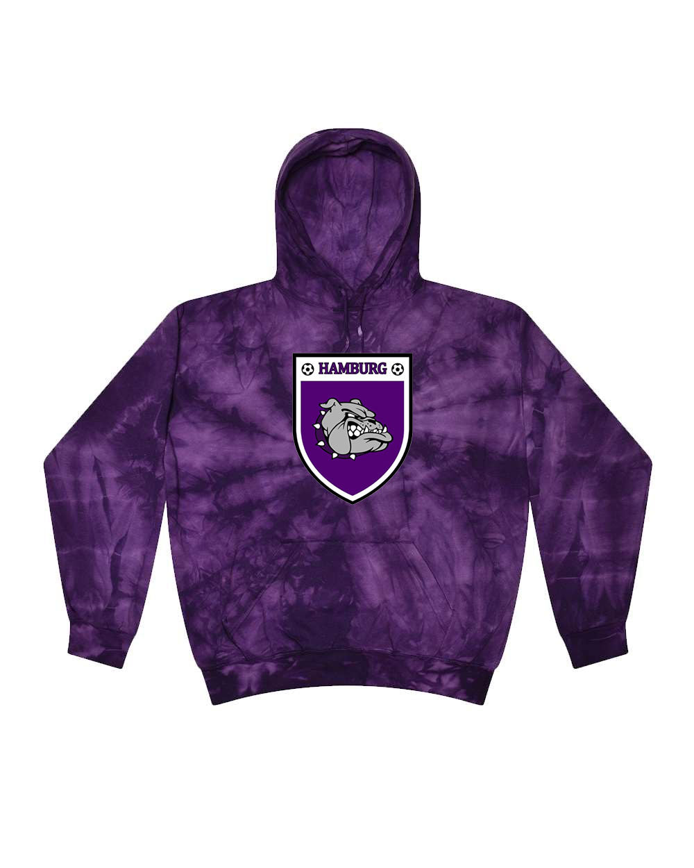 Hamburg Soccer Tie-Dye Hooded Sweatshirt