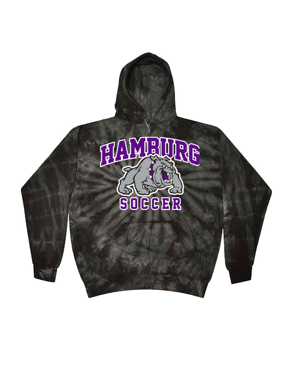Hamburg Soccer Tie-Dye Hooded Sweatshirt