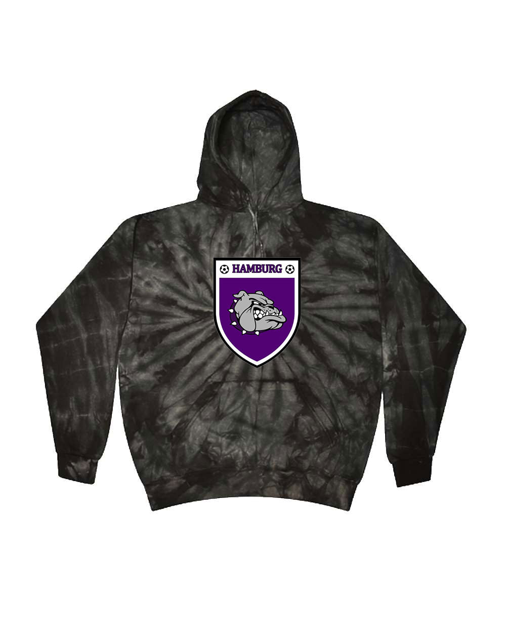 Hamburg Soccer Tie-Dye Hooded Sweatshirt