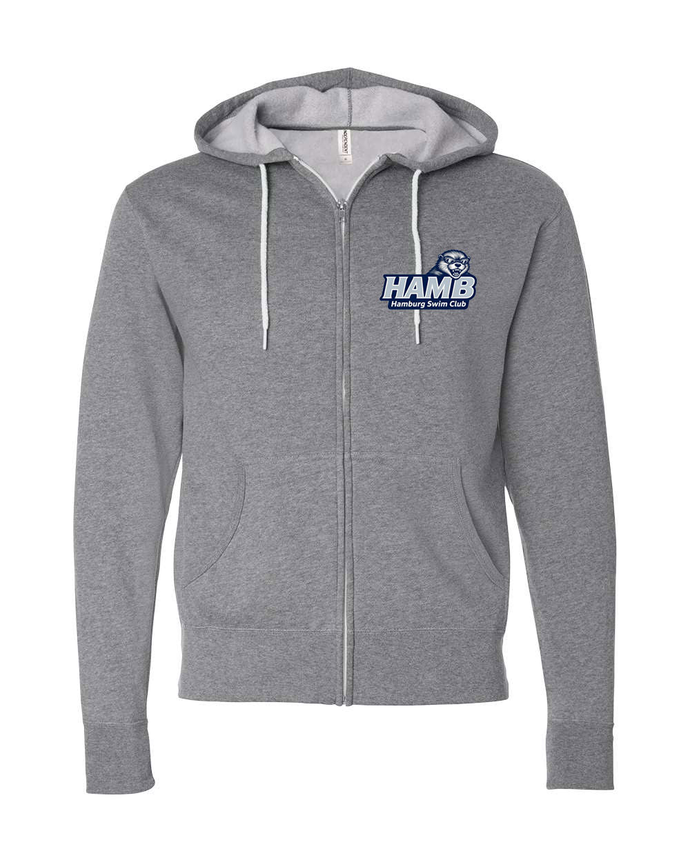 Hamburg Swim Lightweight Full Zip Hooded Sweatshirt