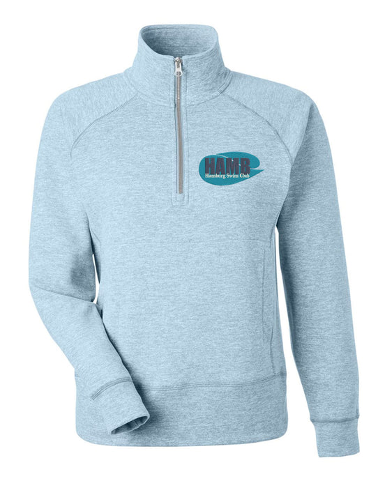Hamburg Swim Ladies Performance Quarter Zip Pullover