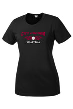 Load image into Gallery viewer, BPS 195 Volleyball Ladies Performance T-shirt