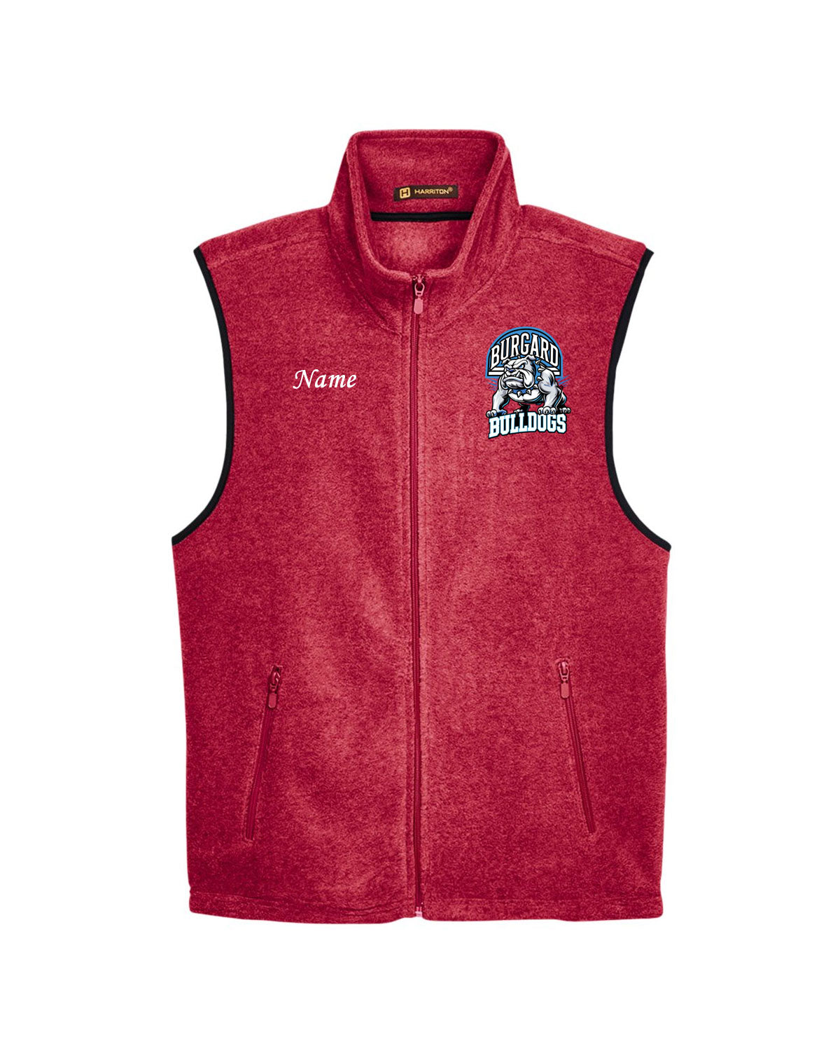 BPS 301 Quarter Zip Fleece Vest