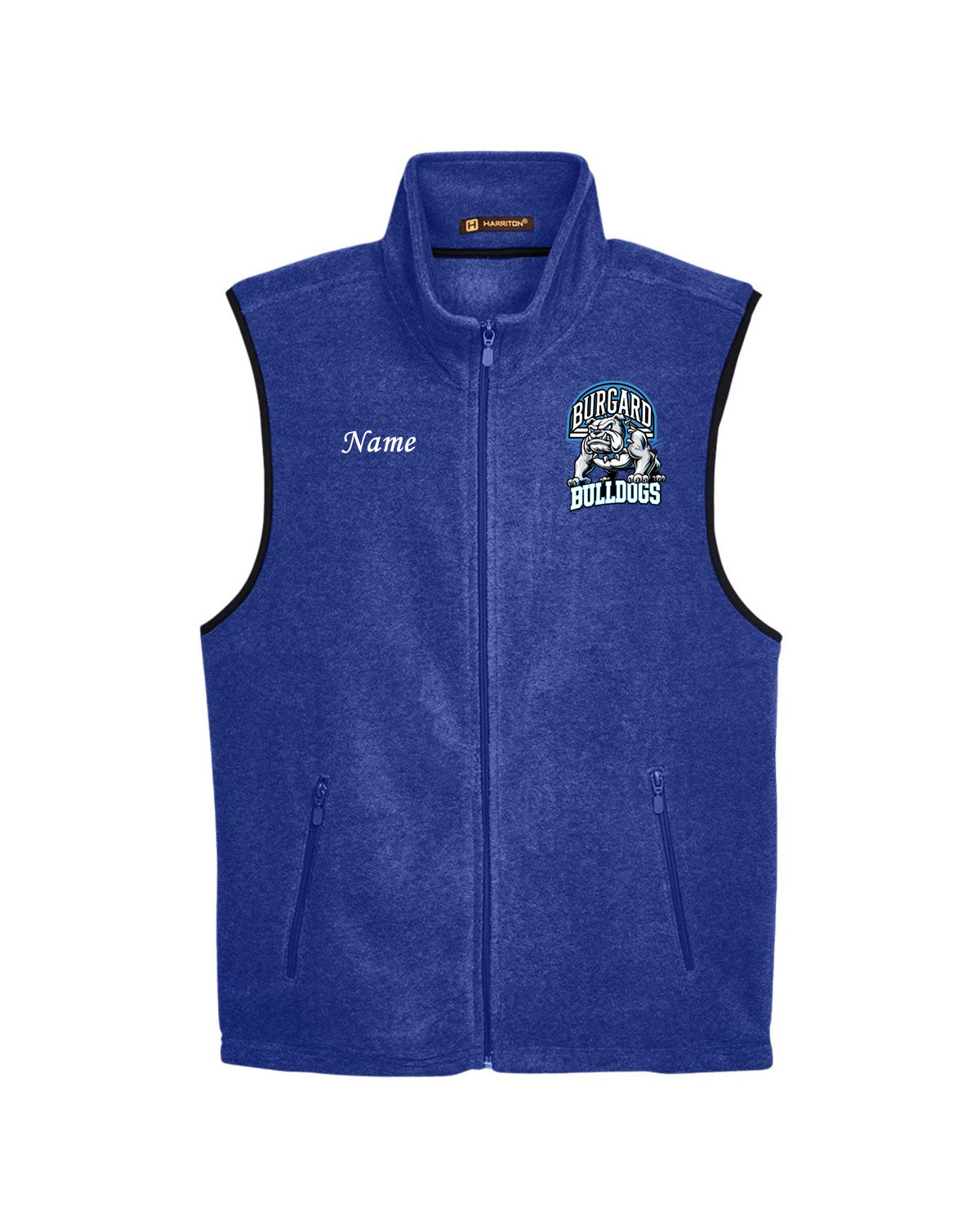 BPS 301 Quarter Zip Fleece Vest