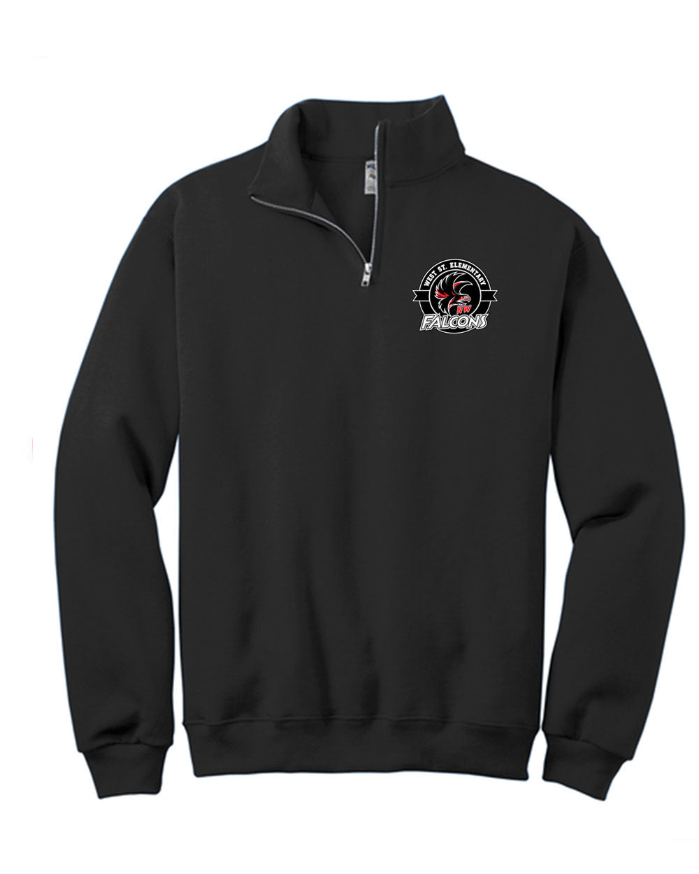 West Street Elementary Cotton Quarter Zip Pullover