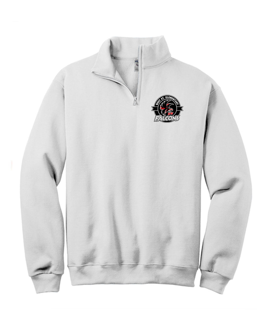 West Street Elementary Cotton Quarter Zip Pullover
