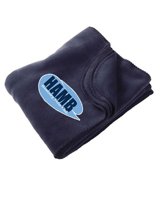 Hamburg Swim Fleece Blanket