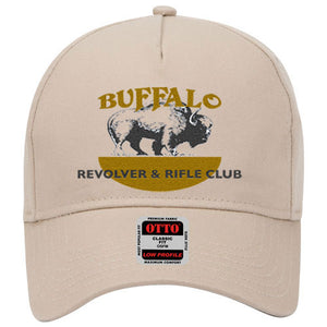 Buffalo Revolver Club Twill Cap - BRRC Logo