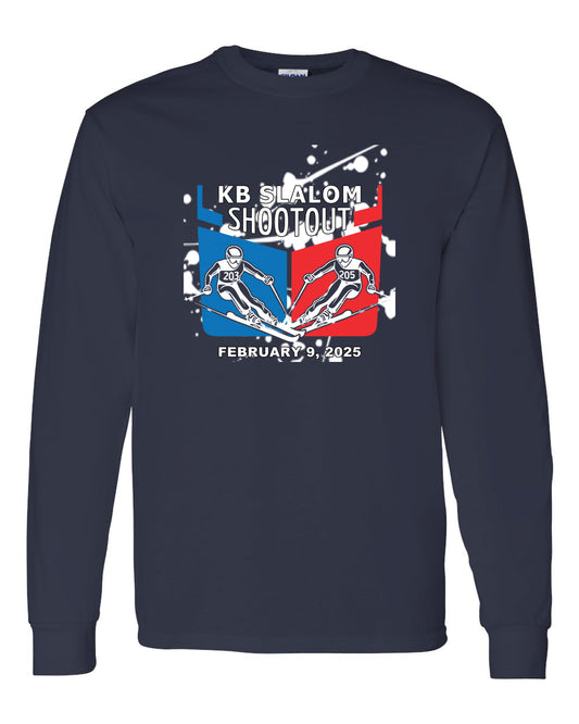 Kissing Bridge Slalom Shootout Long Sleeve T-shirt