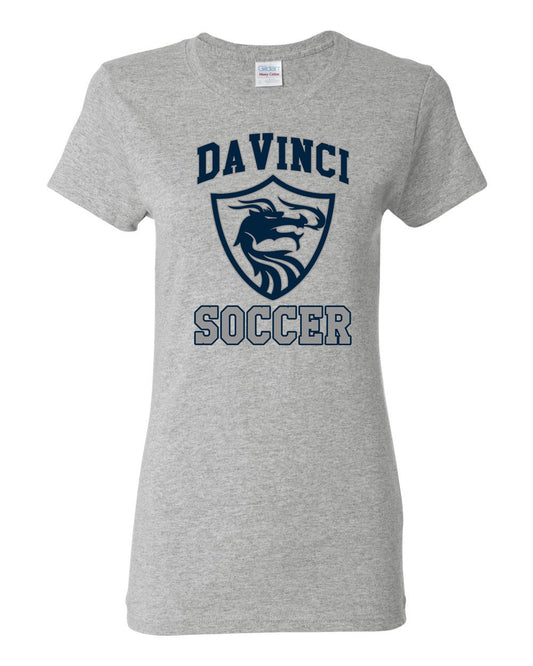 DaVinci Soccer Ladies Cotton T-shirt