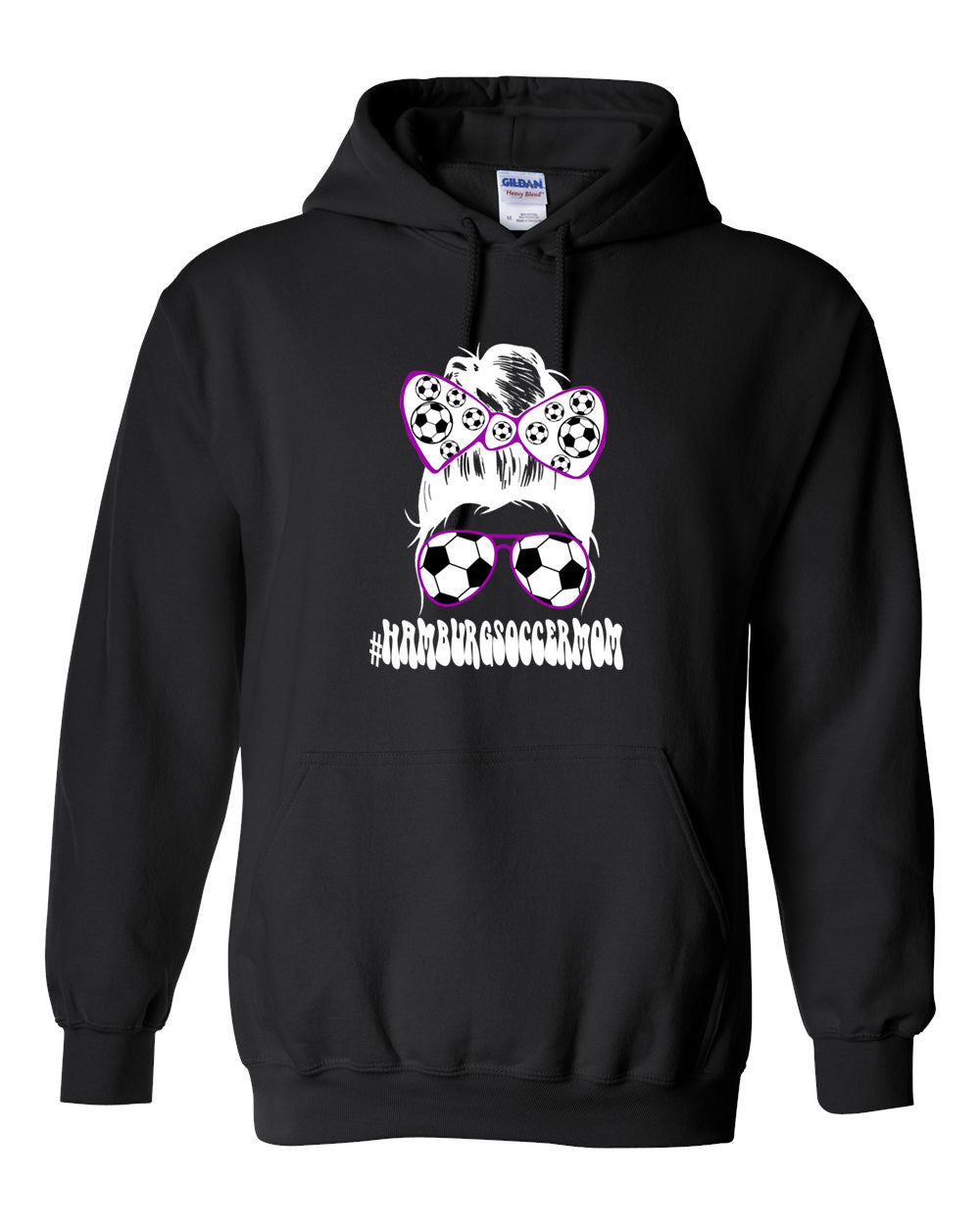 Hamburg Soccer Mom Hooded Sweatshirt