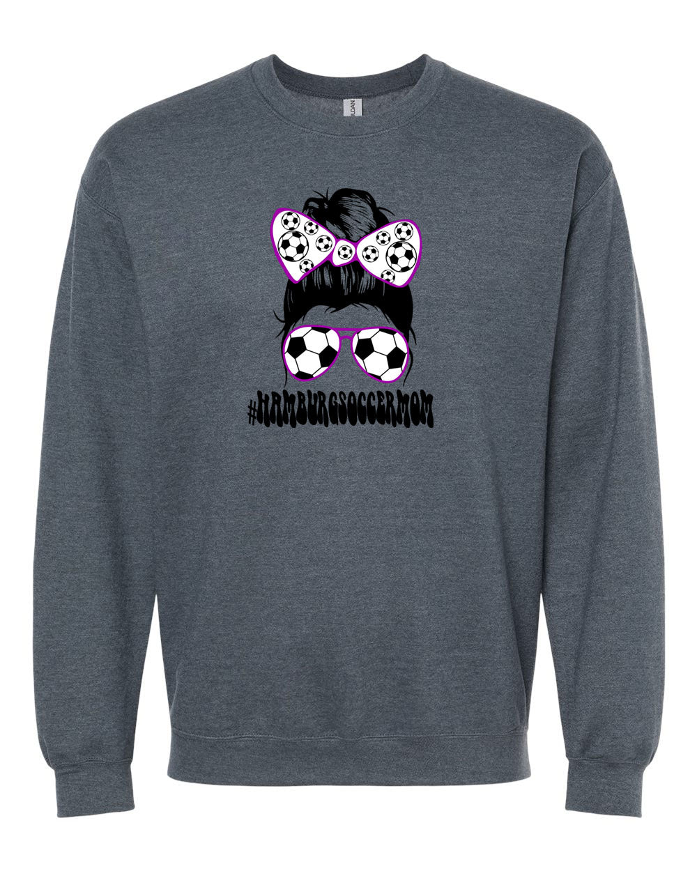 Hamburg Soccer Mom Crewneck Sweatshirt