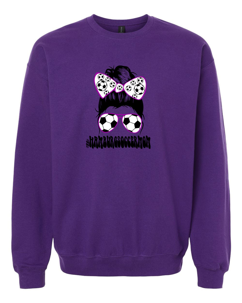 Hamburg Soccer Mom Crewneck Sweatshirt