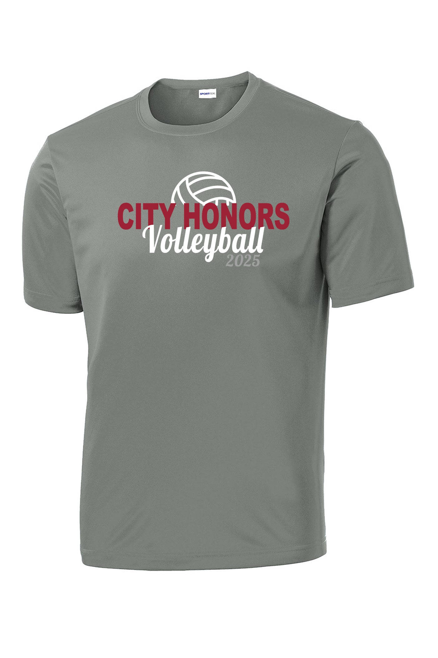 BPS 195 Volleyball 2025 Logo2 Unisex Performance T-shirt
