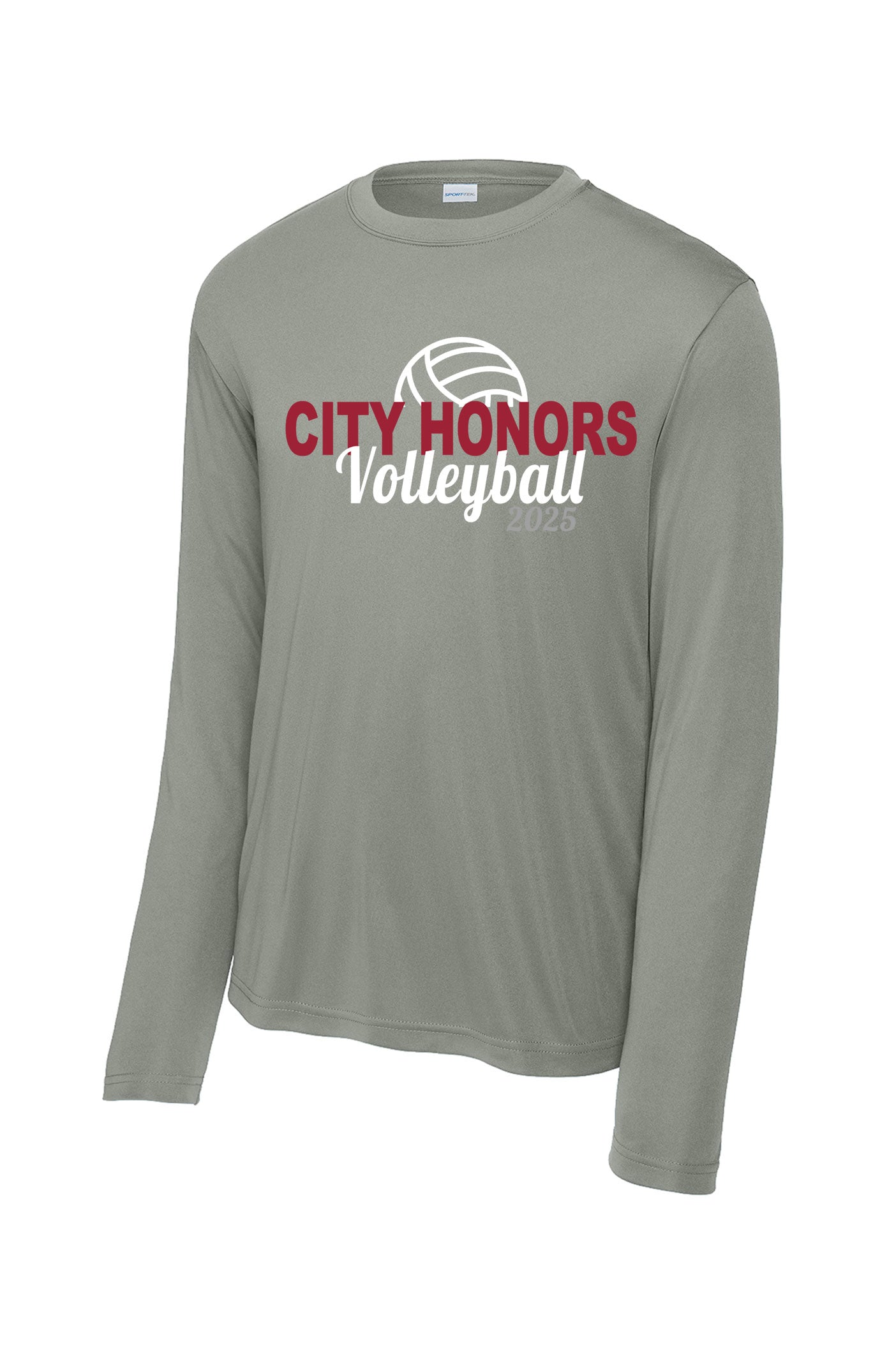 BPS 195 Volleyball 2025 Logo2 Unisex Long Sleeve Performance T-shirt