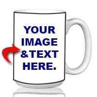 Plastic Mug - 11 oz. - Krazy Tees