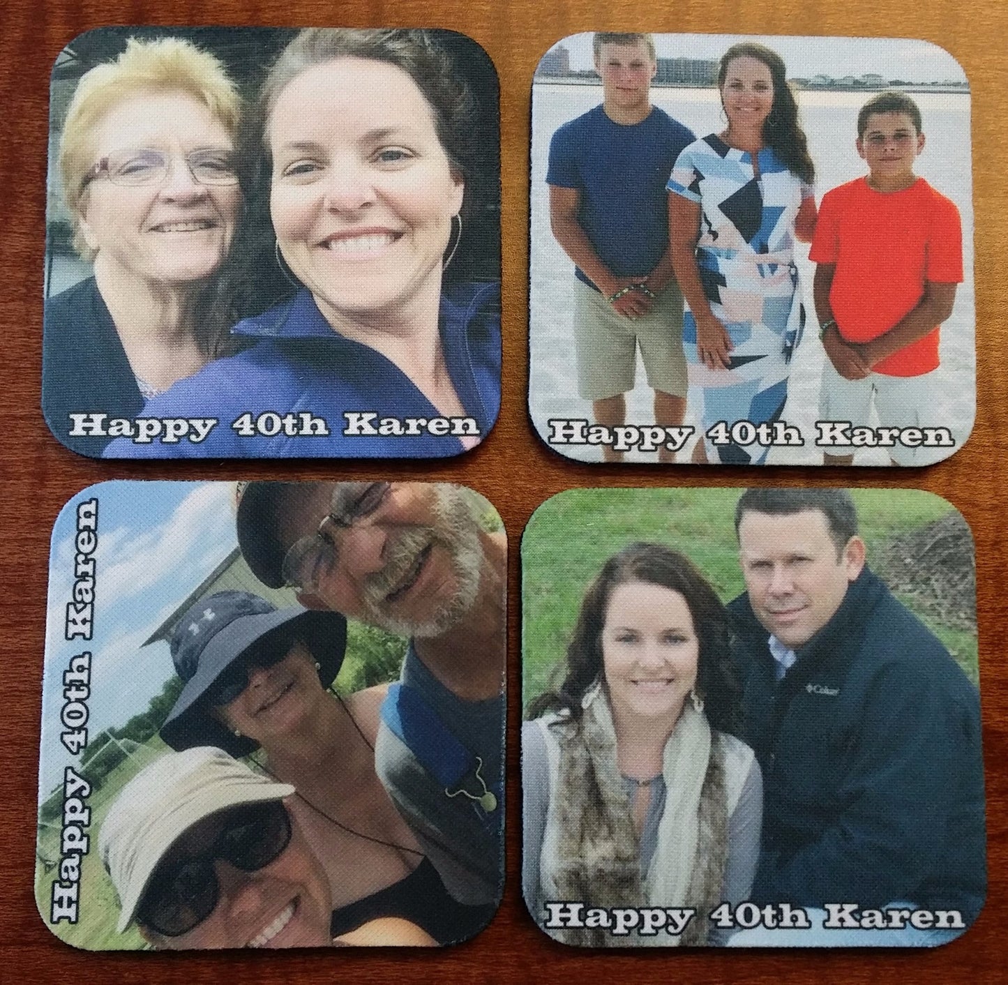 Coaster set complete w/ stand