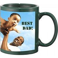 Ceramic Mug With Colored Exterior