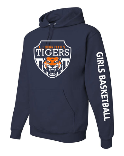 Bennett Girls Basketball Hooded Sweatshirt